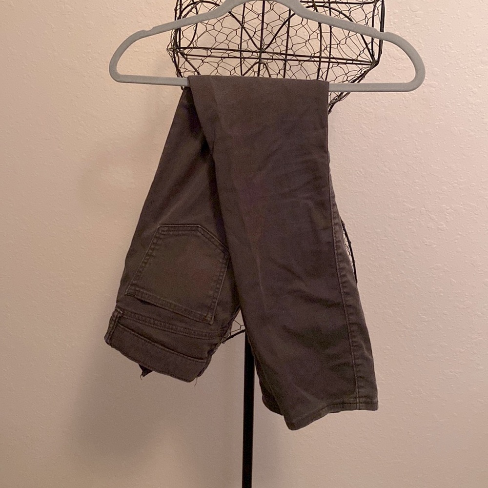 Old Navy boys karate slim gray pants size 14